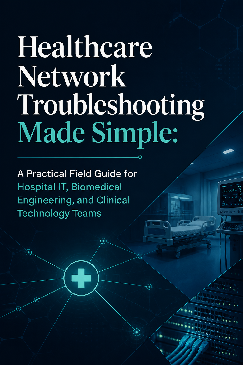 Healthcare Network Troubleshooting Made Simple: A Practical Field Guide for Hospital IT, Biomedical Engineering, and Clinical Technology Teams cover