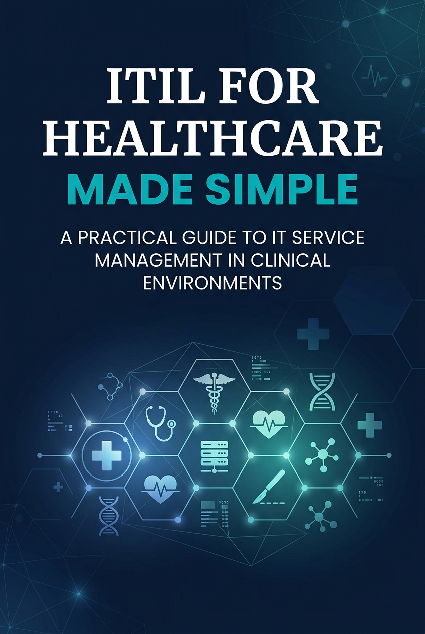 ITIL for Healthcare Made Simple: A Practical Guide to IT Service Management in Clinical Environments cover