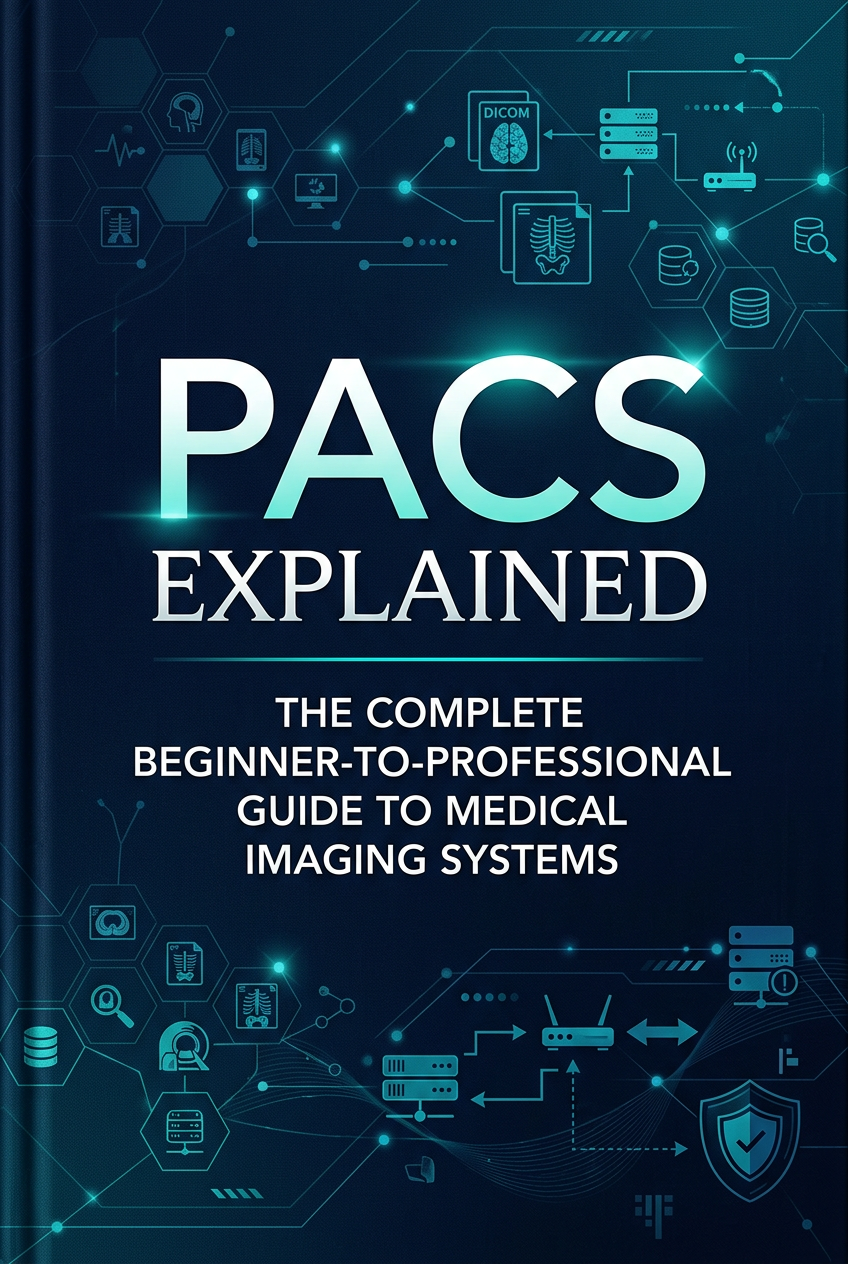 PACS Explained: The Complete Beginner-to-Professional Guide to Medical Imaging Systems cover